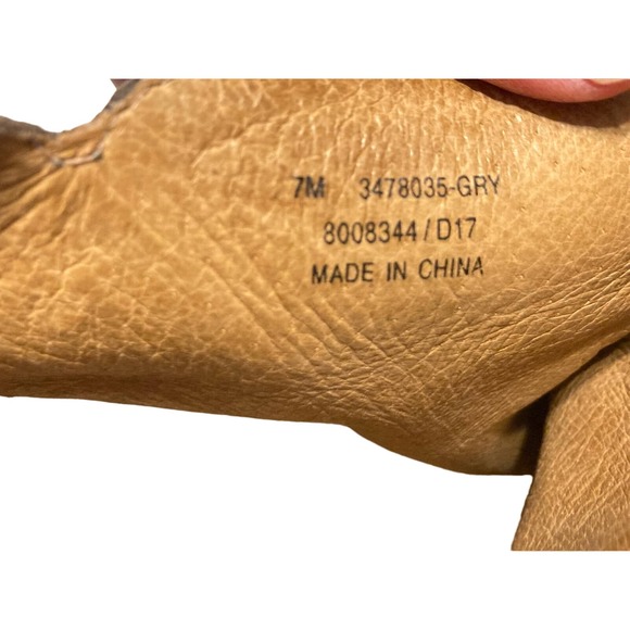 Frye Women's Zippered Ankle Boots‎ Size Brown Leather Size 7M - Picture 13 of 13